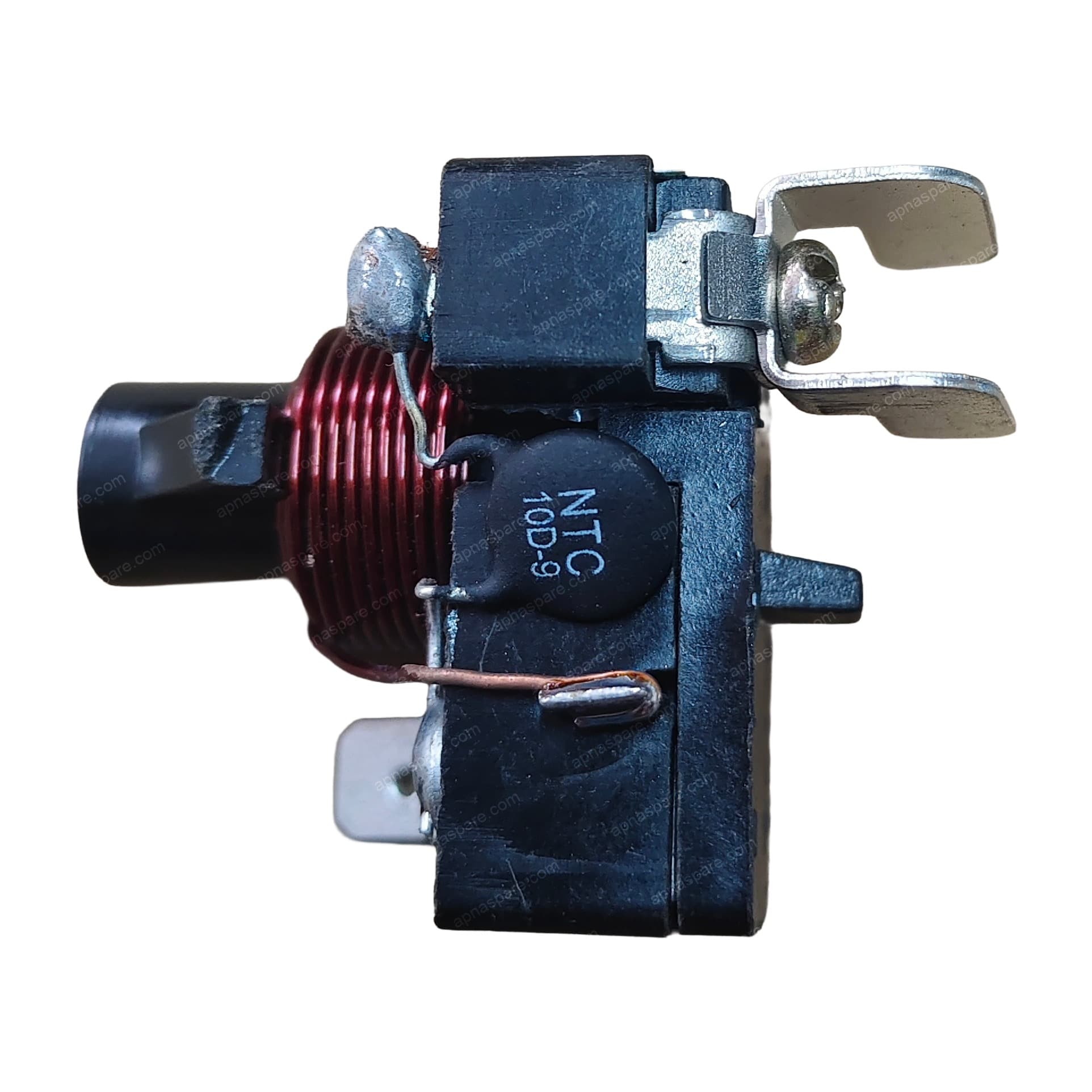 Kirloskar Compressor Start Relay 5CR 820-10166 | Century Current-Type Electromagnetic Relay for Refrigerator & Freezer | Black Body, CE Marked — image 4 of 5