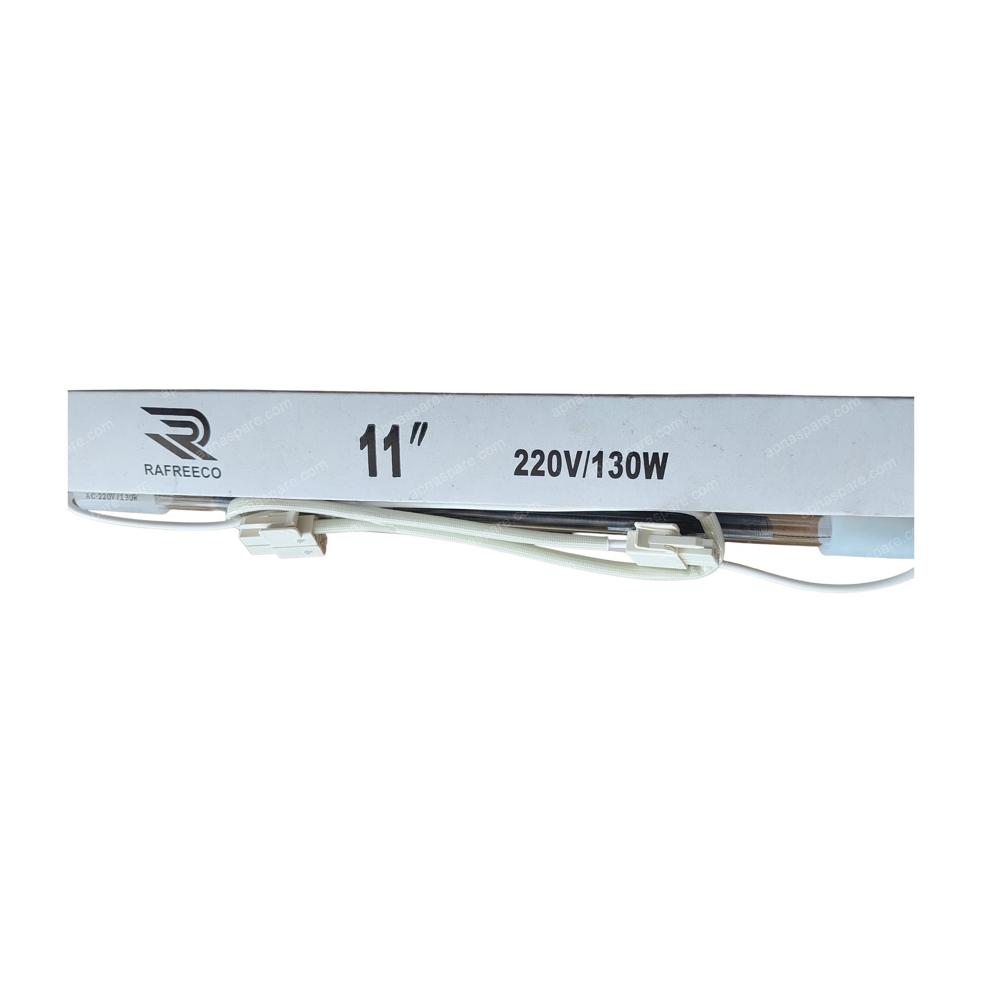Rafreeco Glass Tube Defrost Heater, 11 Inch, 220V/130W, Universal Refrigerator No-Frost Heater
