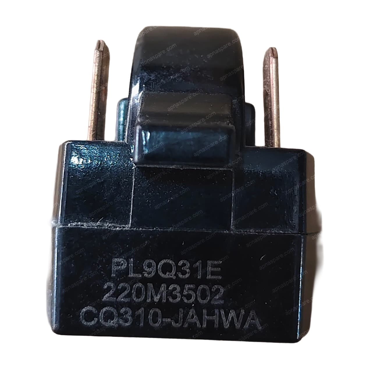 Jahwa 2-Pin PTC Compressor Start Relay – Black | Universal Refrigerator & Freezer Starter Relay — image 4 of 4