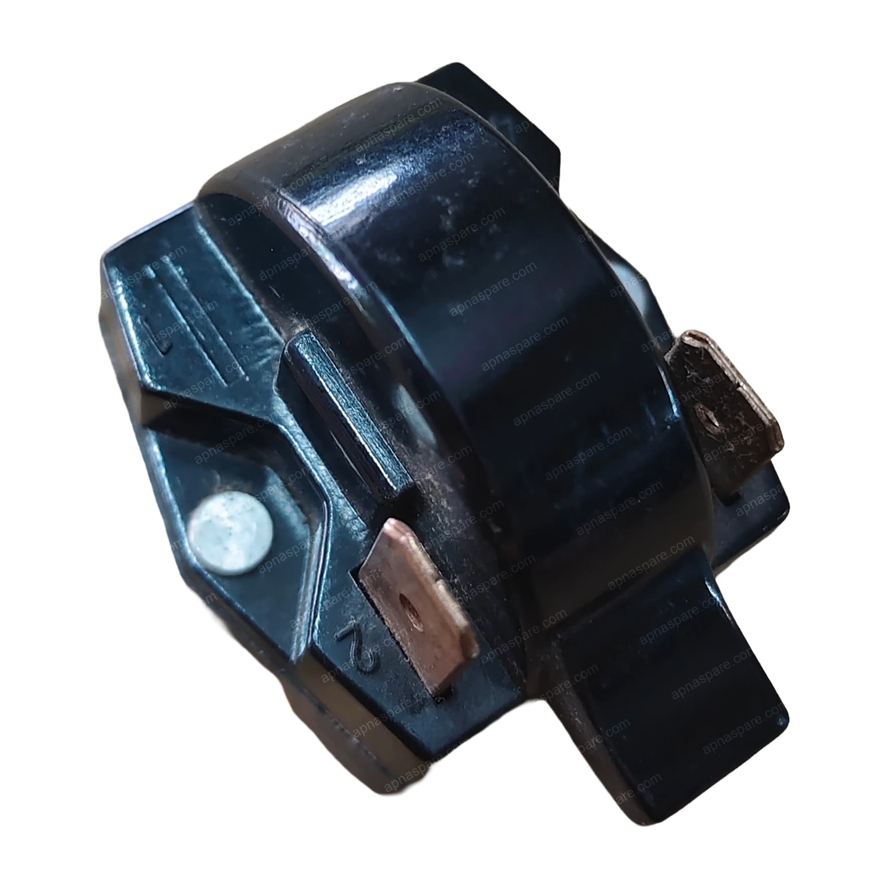 Jahwa 2-Pin PTC Compressor Start Relay – Black | Universal Refrigerator & Freezer Starter Relay — image 2 of 4