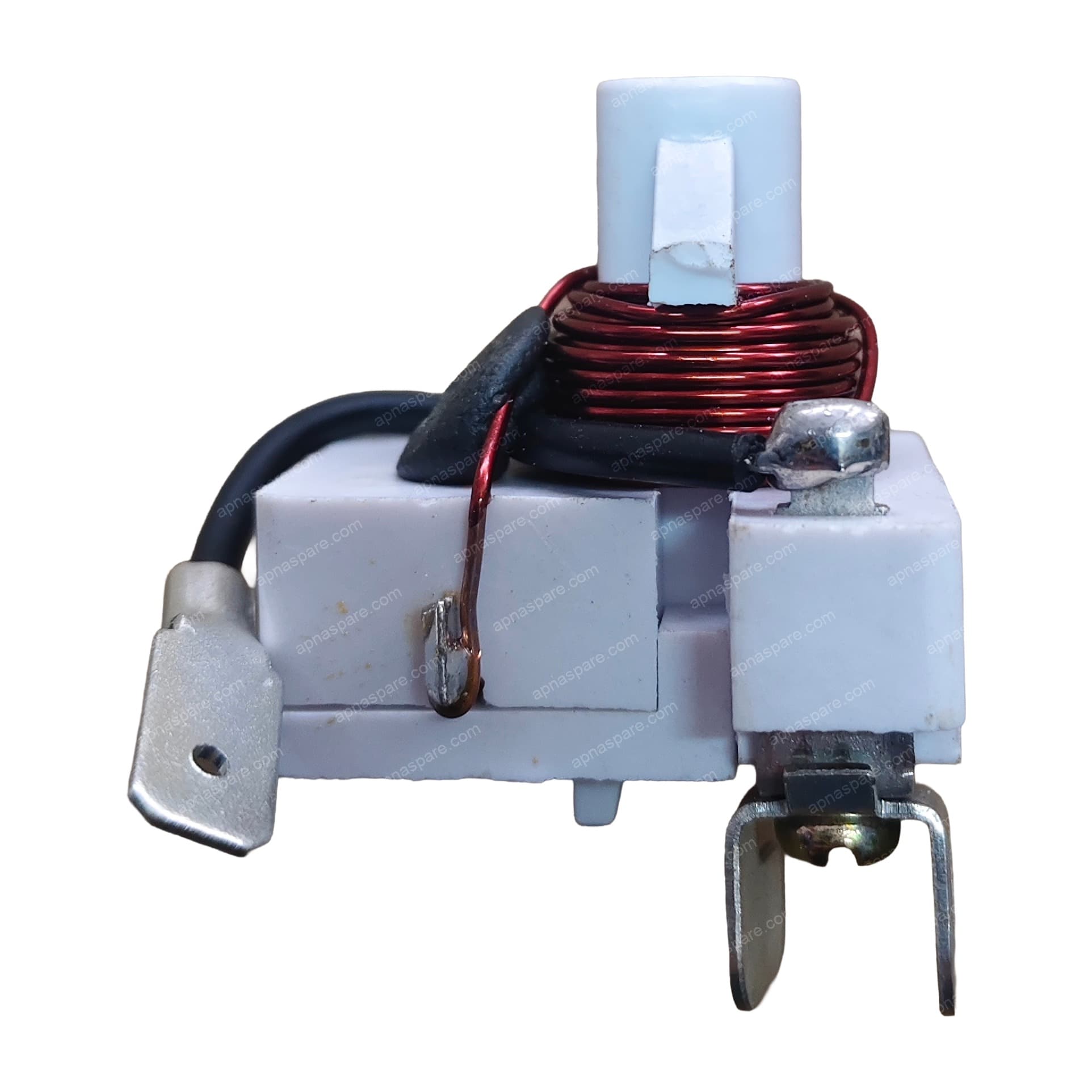 KARP 4941 N Current-Type Compressor Start Relay (4941C) – White Body, CE Marked | Electromagnetic Coil Relay for Refrigerator & Freezer — image 4 of 4