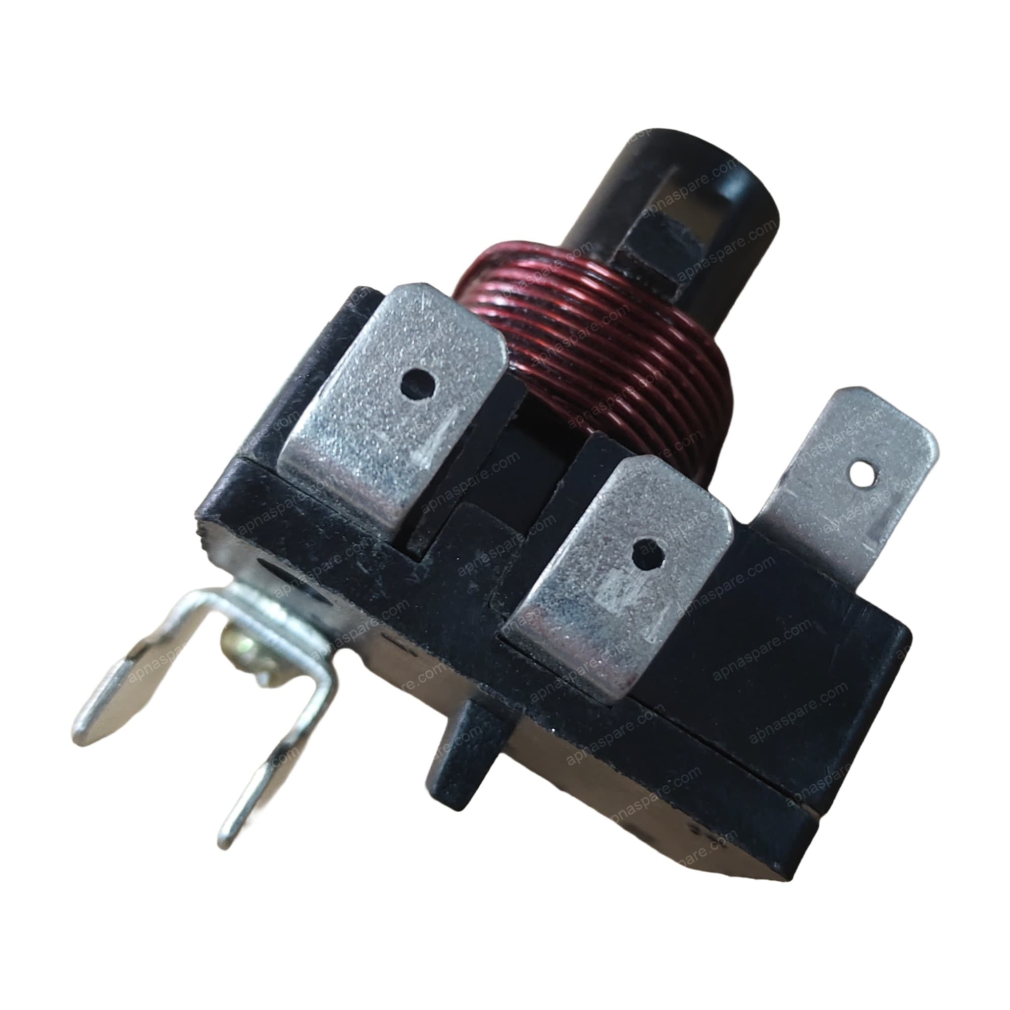 Kirloskar Compressor Start Relay 5CR 820-10166 | Century Current-Type Electromagnetic Relay for Refrigerator & Freezer | Black Body, CE Marked — image 3 of 5