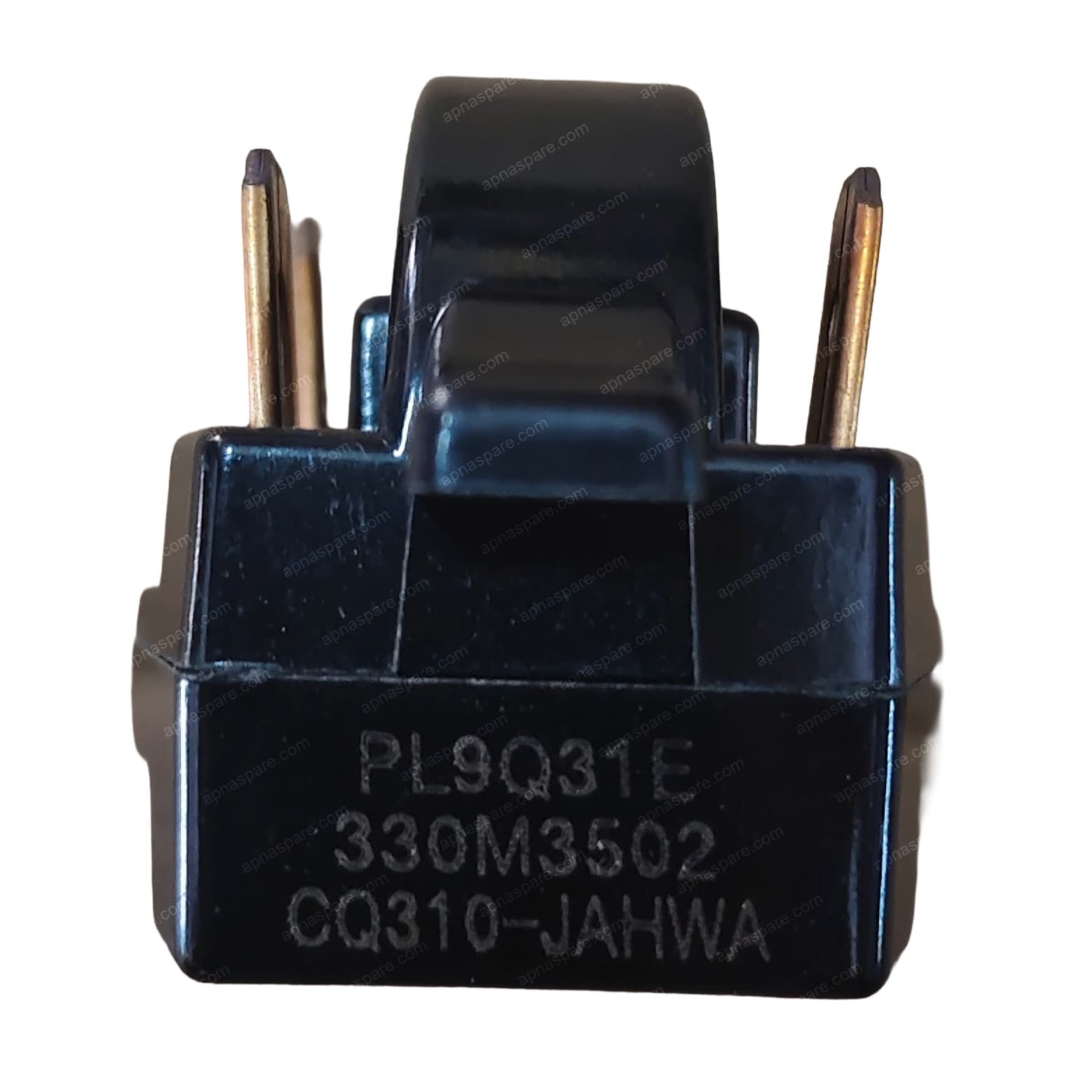 Jahwa 3-Pin PTC Compressor Start Relay – Black | Universal Refrigerator & Freezer Starter Relay — image 3 of 5