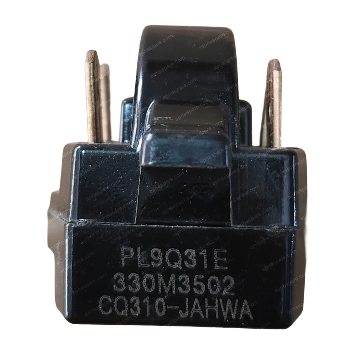 Jahwa 4-Pin PTC Compressor Start Relay – Black | Universal Refrigerator & Freezer Starter Relay
