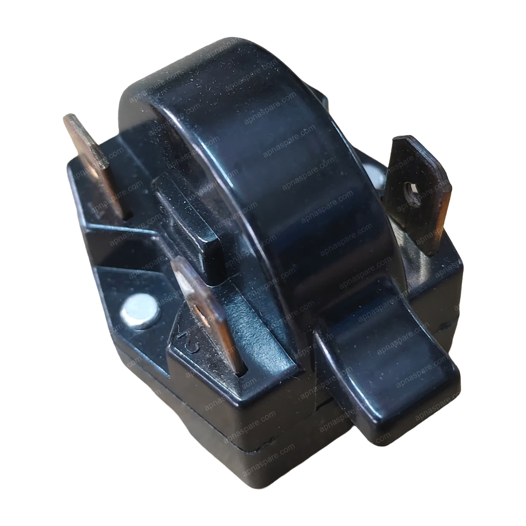 Jahwa 3-Pin PTC Compressor Start Relay – Black | Universal Refrigerator & Freezer Starter Relay — image 1 of 5