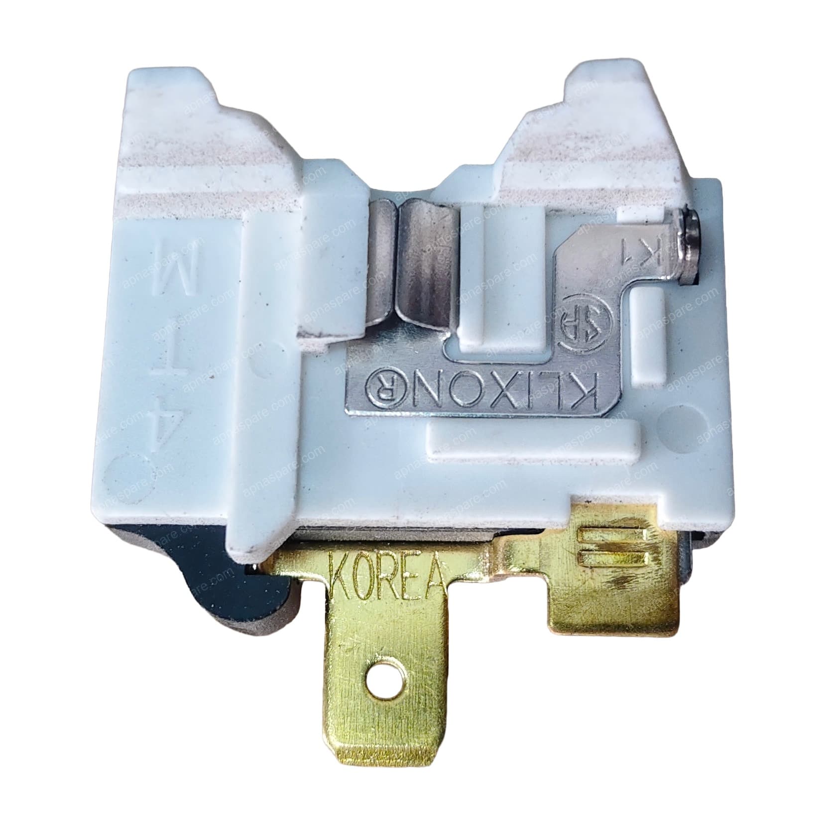 Klixon 4TM Type Flat OLP Overload Protector 1/8 HP 220V | Refrigerator Compressor Thermal Protector — image 2 of 3