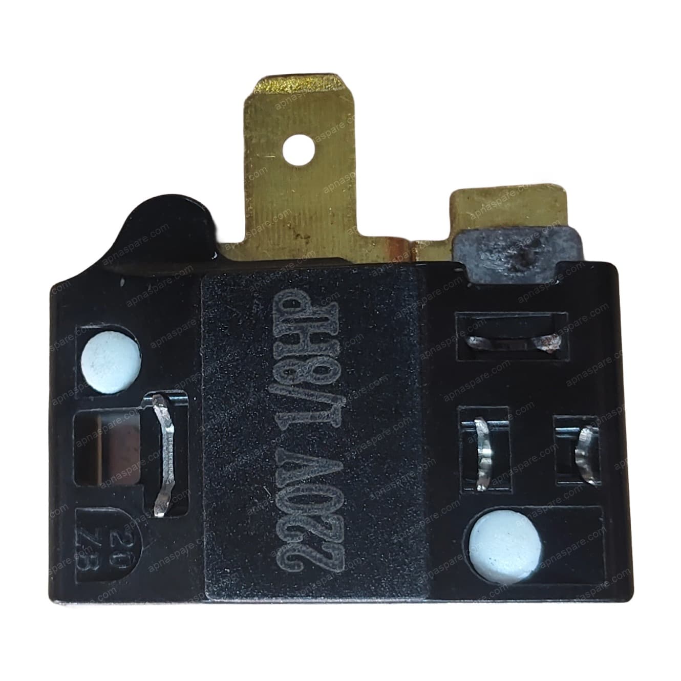 Klixon 4TM Type Flat OLP Overload Protector 1/8 HP 220V | Refrigerator Compressor Thermal Protector — image 1 of 3