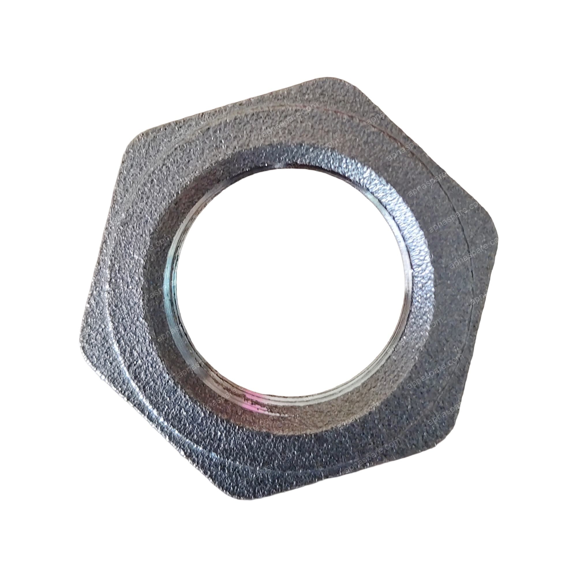 Universal Washing Machine Check Nut – Plain Hex Lock Nut for Pulsator/Tub Shaft | Unmarked Cast Finish